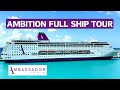 Ambassador Cruise Line - Ambition Full Ship Tour