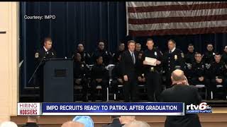 IMPD recruits ready to patrol after graduation