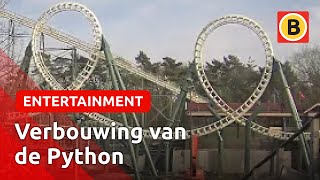 TIMELAPSE: zo gaat de VERBOUWING van de PYTHON