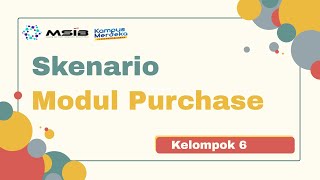 Odoo 17 - Skenario Purchase [SIB X PT Ctech ERP Indonesia]