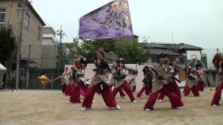 桜道里　第7回さくらよさこい　銅駝美術工芸高校会場