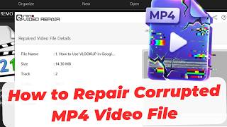 How to Repair Corrupted MP4 Video File