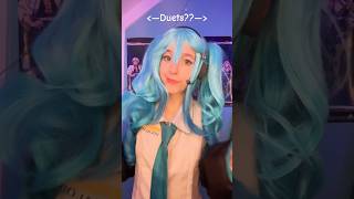 Hopefully this one you can duet| Hatsune Miku cosplay #Miku #hatsunemiku #cosplay