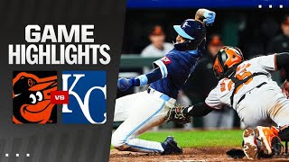 Orioles vs. Royals Game Highlights (4/19/24) | MLB Highlights