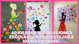SILUETA DE MUJER / IDEAS DECORATIVAS PARA FESTEJAR A MAMA EN SU DIA/ DECORACIONES ESCOLARES. MAMA,