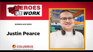 2024 Work Place Hero - Justin Pearce