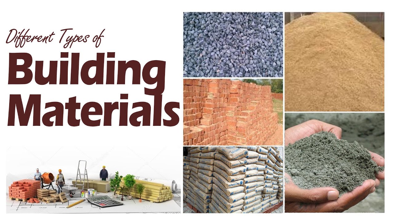 Different Types Of Building Material & Their Approx Price - YouTube