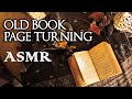 Flipping Through Old Book by Candlelight 📖  | ASMR Cozy Basics 🕯️ (page turning, no talking)