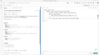 LeetCode 1636 | Sort Array by Increasing Frequency | HashMap | PriorityQueue | Java