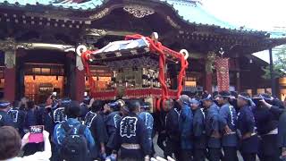 根津神社例大祭2018 本社神輿渡御