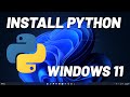 How To install Python in Windows 11