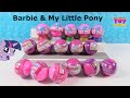 Mashems My Little Pony & Barbie Squishy Fun Blind Bag Toy Opening | PSToyReviews