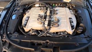 VW Phaeton W12 motor sound