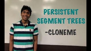 Persistent Segment Trees and Hashing - Codechef - CLONEME