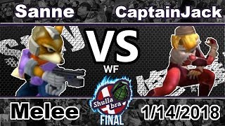 福岡スマブラDX大会 修羅ブラFINAL WF Sanne(フォックス) vs V3|CaptainJack(シーク)