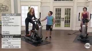 Tom Holland on The Shopping Channel for the Bowflex MAX