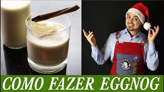 Como Fazer EggNog Coquetel de Natal