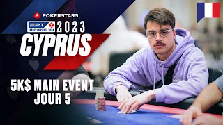 EPT Cyprus 2023 5K $ MAIN EVENT – Jour 5 (Partie 2) avec Benny & Yu ♠️ PokerStars en Français