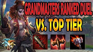 Grandmasters Ranked Duel SERQET VS. TOP TIER- Smite