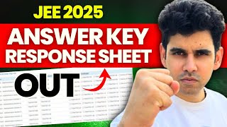 NTA Urgent LIVE - Answer Key OUT #jee2025