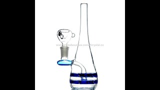 Retail Glass DAB Pipe Smoking Pyrex Glass Pipe Smoking DAB Rig Accessory Glass Smoking Pipes Tube