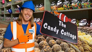Handyman Hal explores Candy Shop | Learn Colors and Numbers for Kids
