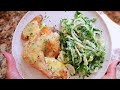 easy keto dinner fennel u0026 arugula salad roast chicken beurre blanc