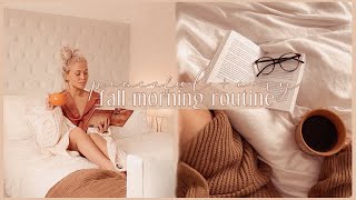 FALL MORNING ROUTINE | a cosy, peaceful, relaxing morning 🍂