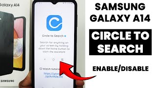 Samsung A14: Enable Circle To Search - Setup Circle To Search