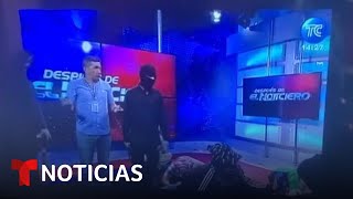 Lo último sobre el asalto al canal TC Televisión en Ecuador por encapuchados armados