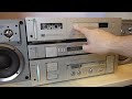 akai 83 hi fi system demo