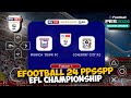 eFootball™ 24 PPSSPP Android Offline Best Grapichs HD Master League EFL Championship Peter Drury