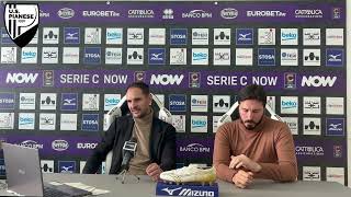 La conferenza stampa di presentazione di mister Alessandro Formisano