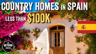 Affordable COUNTRY Properties SPAIN Under $100K - SPANISH properties for sale