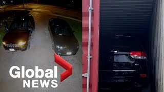 Toronto carjackings: Family’s car stolen on 2nd attempt recovered from shipping container