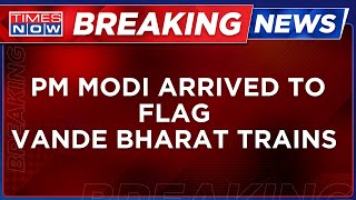 Live | Prime Minister Narendra Modi Lands In Gorakhpur, UP To Unveil Two Vande Bharat Trains