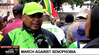 Anti-xenophobia March I The Patriotic Front calls for release of Nhlanhla Lux Dlamini