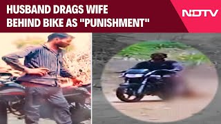 Rajasthan Shocker: Woman Dragged By Husband Behind Bike As \