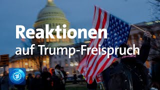 Amtsenthebungsverfahren endet mit Freispruch für Trump