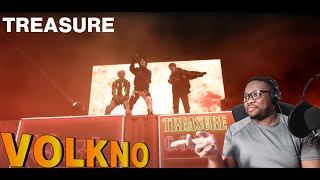 THE GUITAR WAS SINGING | TREASURE - VOLKNO MV | REACTION