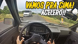 Gol Quadrado CHT 1.6 é o Carro Perfeito para um Aumento de Adrenalina na BR-030!