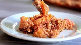 Easy Peach Crisp