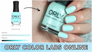 Creating My Own Custom Nail Polish AT HOME with ORLY COLOR LABS || caramellogram