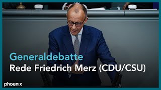 Generaldebatte des Bundestags: Rede von Friedrich Merz (CDU/CSU) am 07.09.22