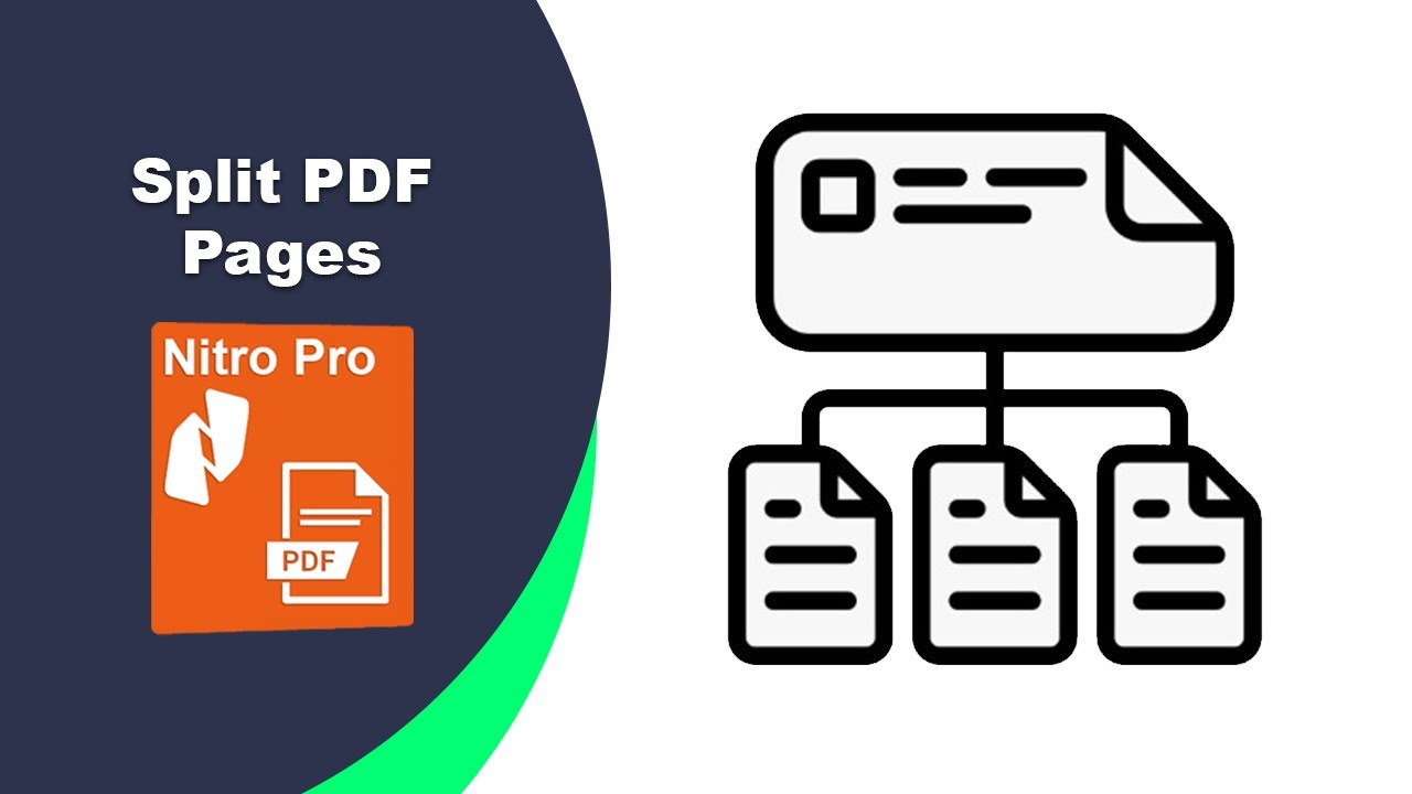 How To Split Multi Page Pdfs Into Individual Files In Nitro Pro Pdf