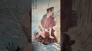 【京都の日常】貴重！浦島太郎伝説の原画浮世絵！舞鶴にて！