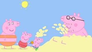 Peppa Pig Hrvatska | Dan na plaži | Crtići Za Djecu