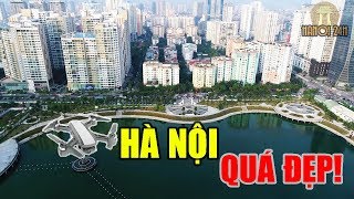 Ngắm Hà Nội từ Flycam giữa công viên 300 tỷ ở Thanh Xuân