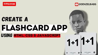 Build a #Flashcard #App Using #HTML, #CSS & #JavaScript | Beginner-Friendly #Coding Tutorial