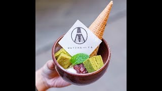 Matcha Sundae, Matcha Latte, Matcha Everything For Matcha Fans! 抹茶冰淇淋